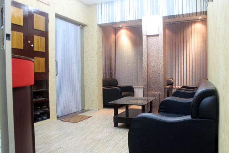 Inside the clinic